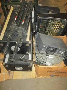 complete stereo system has a yamaha integrated mixer