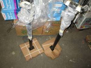 2 metal stands ...