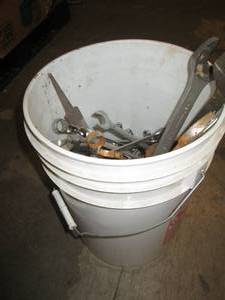 Bucket of wrenches and more ...