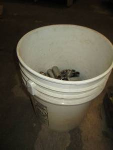 Bucket with sockets ...