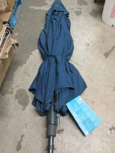 blue 10 foot market umbrella ...