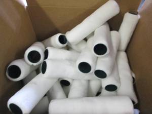 box of 40 paint rollers...