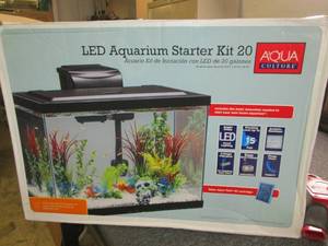 LED aquarium starter kit 20 open bo...