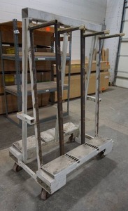 Industrial Heavy Duty Cart for Hauling Planks, Boards, Sheets Etc.