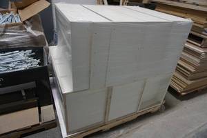 Pallet of White Drawers