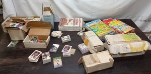 lot 34 image: Several Boxes of Baseball, Football, and Basketball Cards with Condition Issues