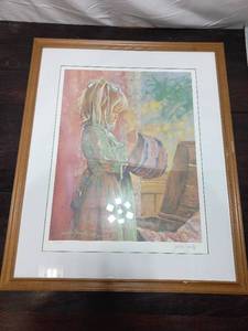 lot 47 image: Signed and Numbered Framed Artwork