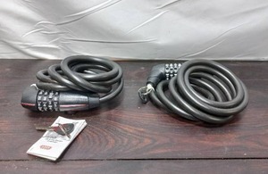 lot 77 image: Pair Of Abus Bike Locks