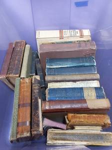 lot 80 image: Collection Of Old Books