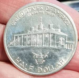 1982 US SILVER HALF DOLLAR COMMEMORATIVE GEORGE WASHINGTON