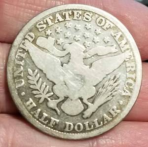1892 US BARBER HALF DOLLAR