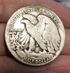 1920 US WALKING LIBERTY HALF DOLLAR