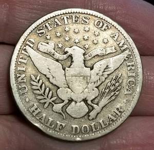 1899 US BARBER HALF DOLLAR