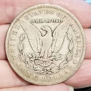 1886-O MORGAN SILVER DOLLAR