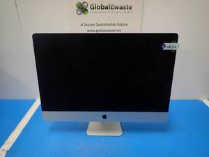lot 1 image: Apple&nbspiMac14,2 A1419 ME088LLA AIO PC &nbspINTEL(R) CORE(TM) I5-4570 CPU  3.20GHZ  8GB DDR3 SDRAM  1TB HD  Includes IOS and power cable 