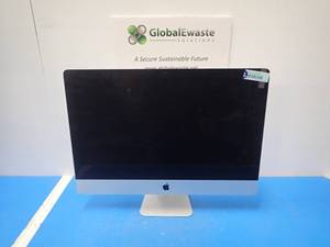 lot 3 image: Apple&nbspiMac 13.2 A1419 AIO PC &nbspINTEL(R) CORE(TM) I7-3770 CPU  3.40GHZ  8GB DDR3 RAM  1TB HDD  Includes IOS and power cable  unit has cosmetic blemishes on case