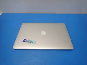 lot 15 image: Apple&nbspMacBookPro11,3 A1398 MGXC2LLA &nbspINTEL(R) CORE(TM) I7-4870HQ CPU  2.50GHZ  16GB DDR3L SDRAM  500GB SSD  15.4 screen with 1920 x 1080 resolution  Includes IOS and power adapter  anti-glare is starting to peel on screen