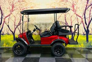 lot 4 image: NEW 2023 LITHIUM POWERED 4 PERSON LSV STREET LEGAL GOLF CART