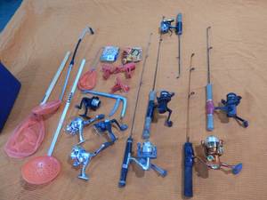 Ice Fishing Rods, Reels & Related