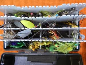 Tackle Box full Of Spinner Bats