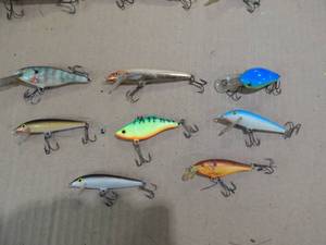 8-Fishing Lures Rapala & Others