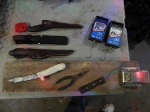 Fillet Board & Knives, 2 - Fish Scales