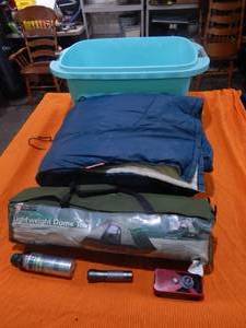 Tent & Sleeping Bag, Campling Related