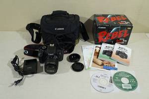 lot 1 image: Canon EOS Rebel T4i Digital SLR Camera