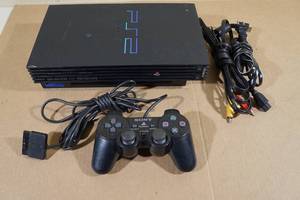 lot 34 image: Sony PlayStation 2 with Controller