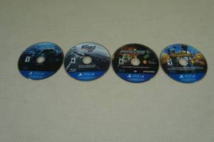 lot 44 image: 4 PS4 Games -Need for Speed,Minecraft, Battle Grounds