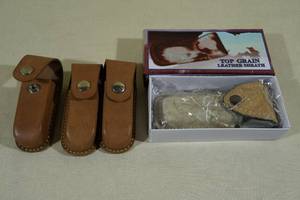 lot 109 image: Leather Knife Sheaths