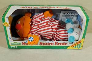 lot 129 image: Tyco Sesame Street Sing and Snore Ernie