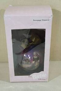 lot 135 image: Barbie Decoupage Ornament
