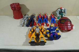 lot 141 image: Large Format Action Figures - Avengers, Transformers