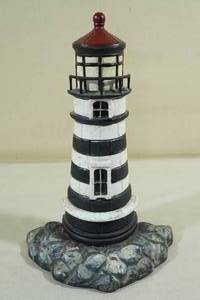 lot 156 image: Nautical Dcor Cast Iron Light House