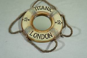 lot 159 image: Decorative Titantic Life Float Wall Hanger