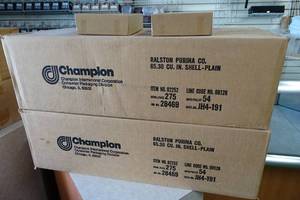 lot 200 image: 550 8 x 5 x 1.75 Cardboard Boxes