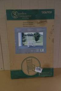 lot 213 image: NEW Hardwood Childrens Rocker Chair
