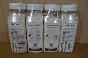 lot 235 image: 4 lbs Decopac White Snowflake Sprinkles