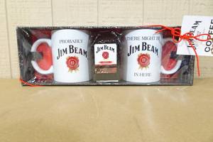 lot 236 image: Jim Beam Coffee and Mug Gift Set