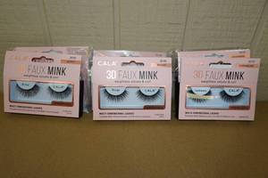 lot 239 image: 6 New Cala Faux Mink Eye Lashes