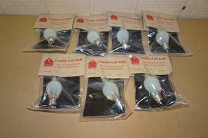 lot 247 image: 7 New Candle-Lite Bulbs