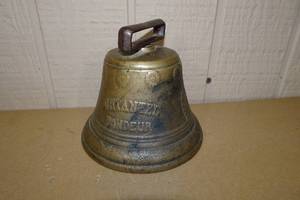 lot 275 image: Antique 1878 Saignelegier Bell