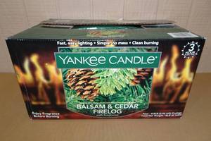 lot 285 image: Yankee Candle Balsam and Cedar Firelogs