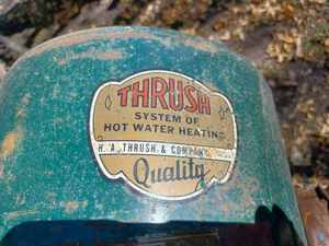 Thrush 24 Gallon Hot Water Holding Tank 12-inches Round X 48-inches tall