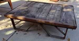Vintage Railroad Depot Pallet - Measures 36-inches X 48-inches X 13-inches tall