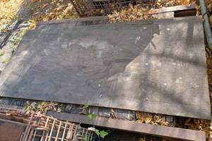 Vintage Railroad Depot Pallet - Measures 36-inches X 48-inches X 13-inches tall