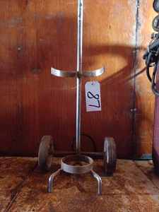 2-Wheel Oxygen Tank Cart 39-inches tall