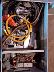 4-Drawer File Cabinet Full of Propane and Gas Regulators, Dryer Installation Kit, Gas Valve, Copper Fittings,