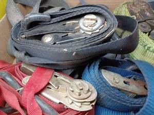 Box of Eight 1-inch Tie-Down Straps